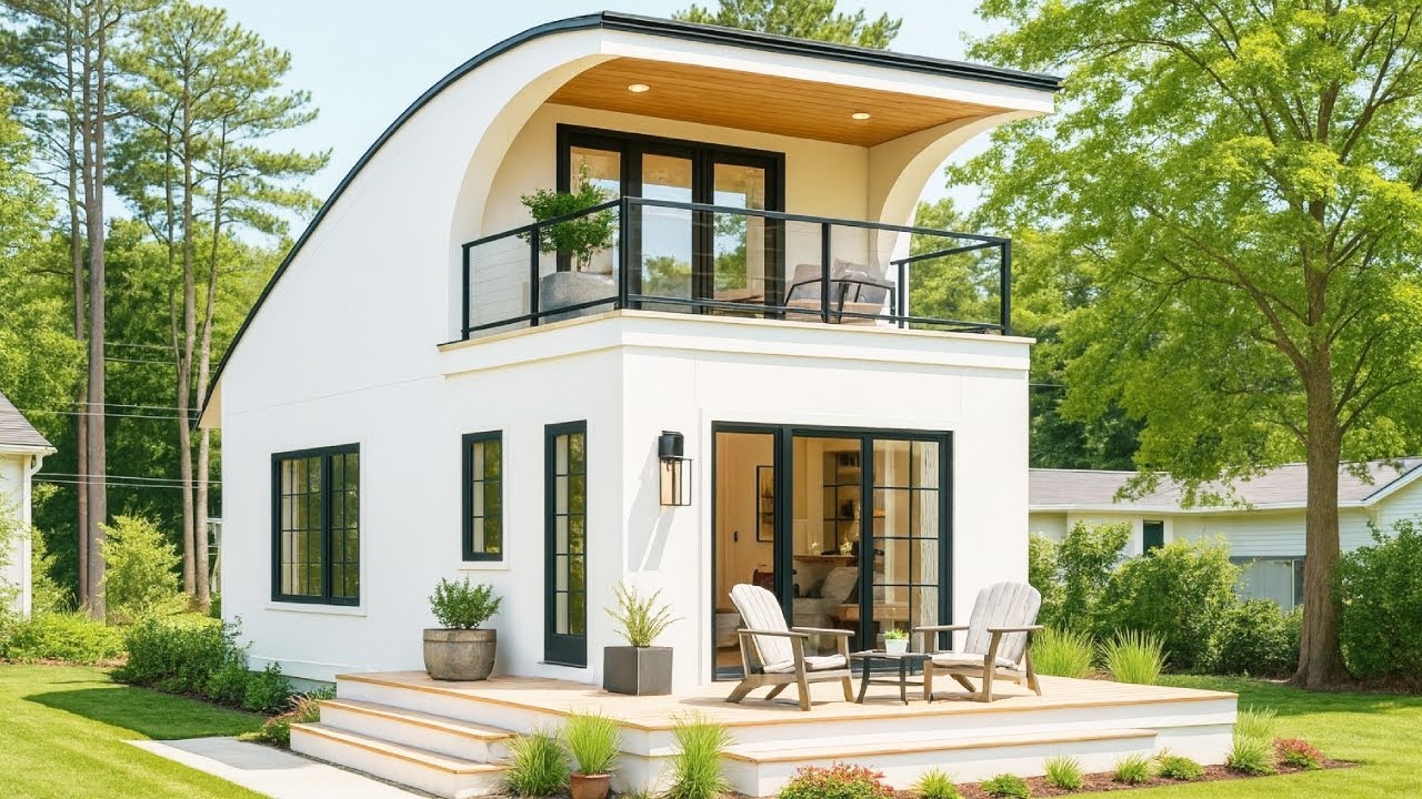Modern tiny house gives you the feel of a wonderful luxury resort