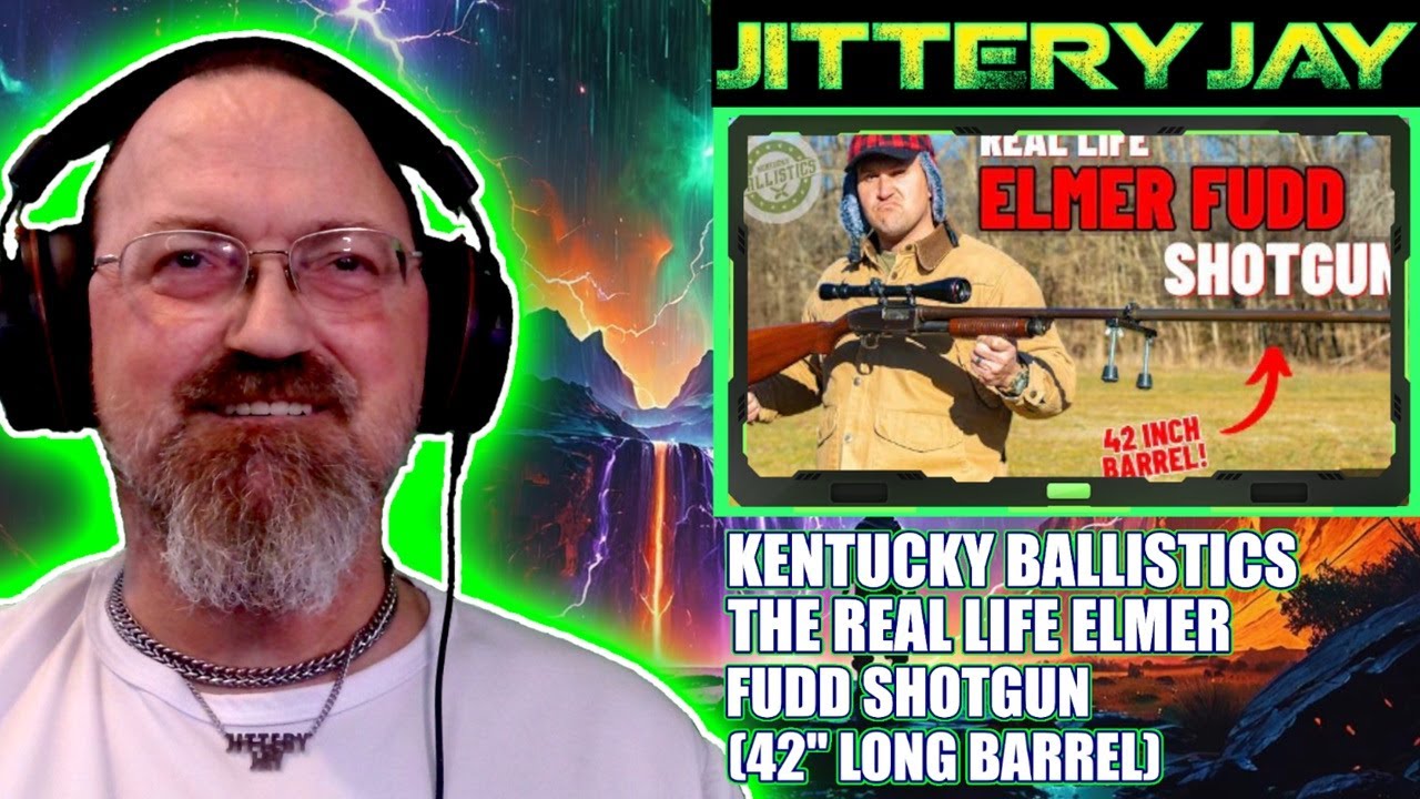 The Real Life Elmer Fudd Shotgun (42 Inch Long Barrel) - Kentucky Ballistics | First Reaction