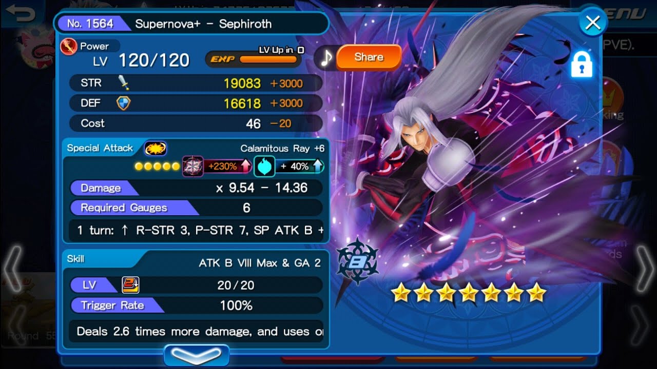 KHUx F2P - Awakened Supernova Sephiroth!!! + Event Coin Quick Maths