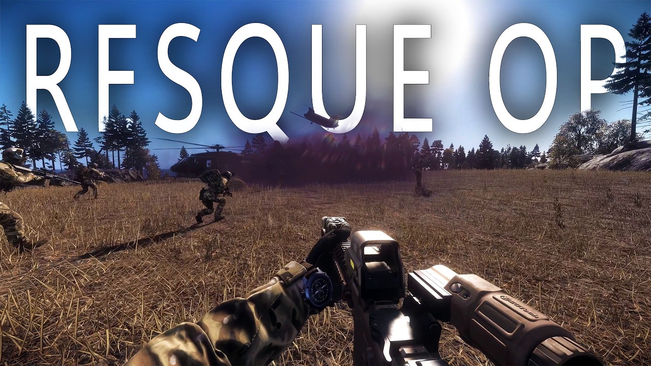The CRAZIEST Rescue Operation I've Ever Attempted #armareforgermilsim #armareforger