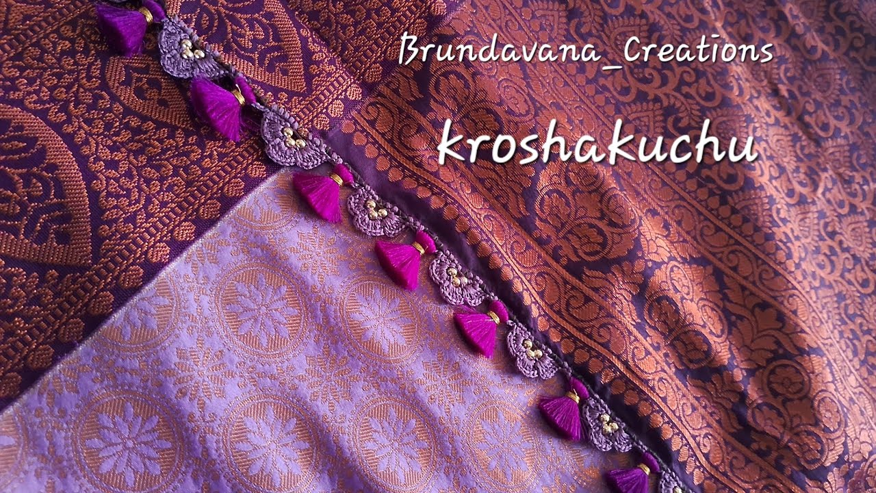 krosha kuch design  simple and easy  krosha kuch design#  brundavana creations