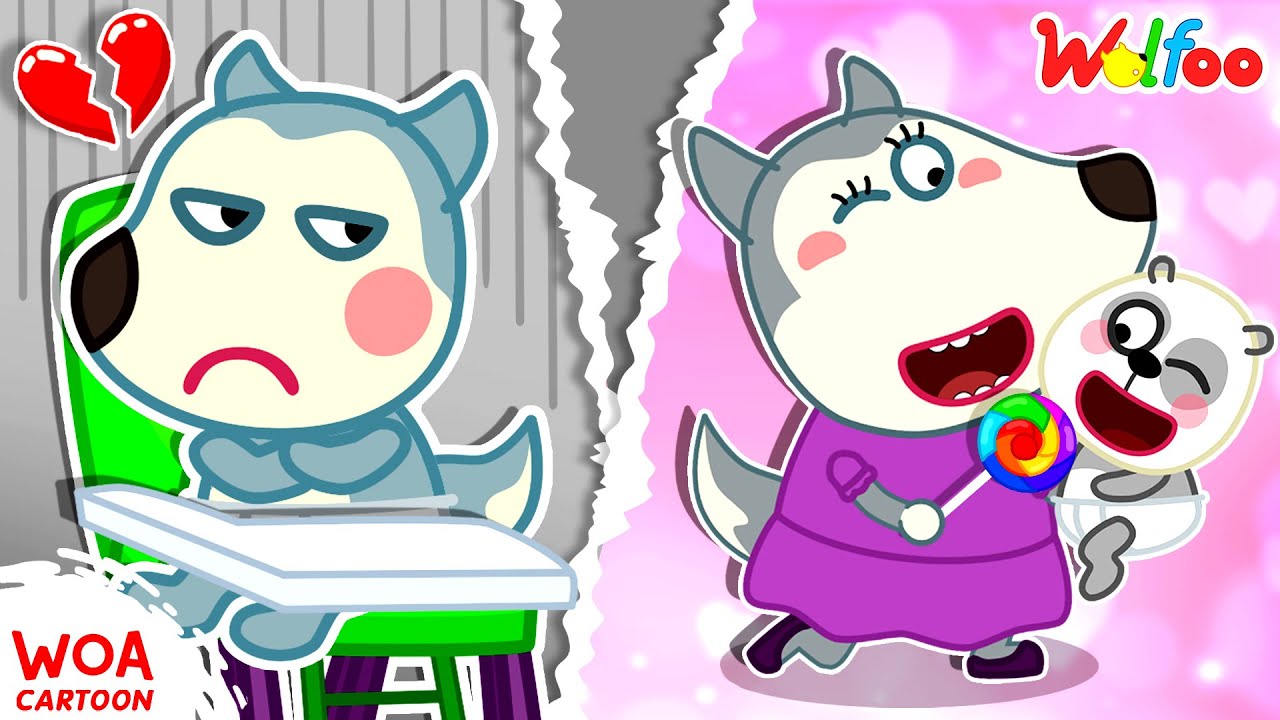 Ôi Không ! Mẹ Yêu Pando Hơn Wolfoo ? | Hoạt hình hài hước 🐺 Hoạt Hình Wolfoo Tiếng Việt
