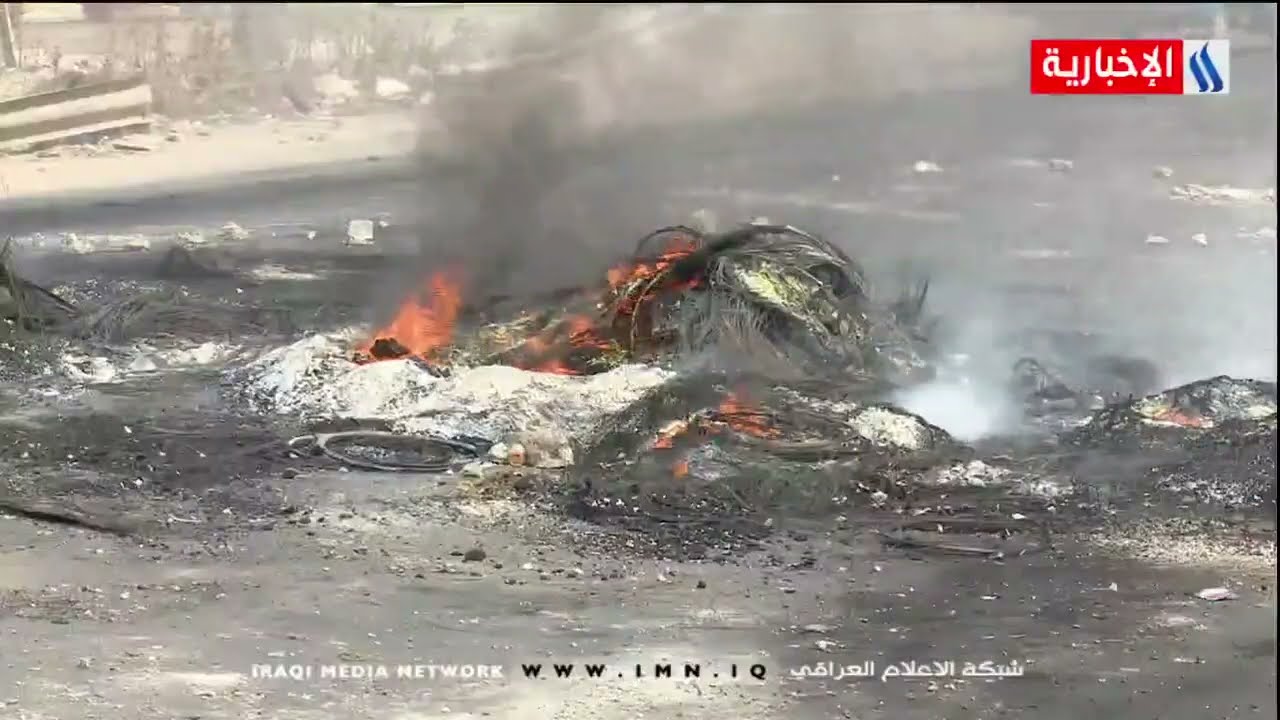 احتجاجات على نقص ساعات التجهيز بالكهرباء في ناحية الوحدة - علي الأحمد