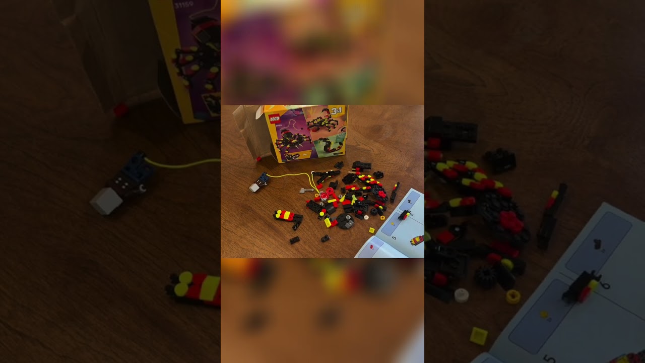 Unboxing a Fierce Lego Scorpion: A Builder's Challenge!