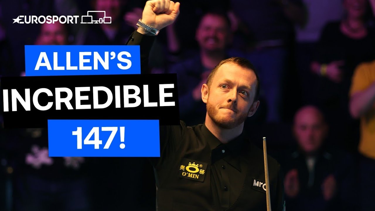 MAXIMUM 147 BREAK for Mark Allen 🤩 | The Masters 2024