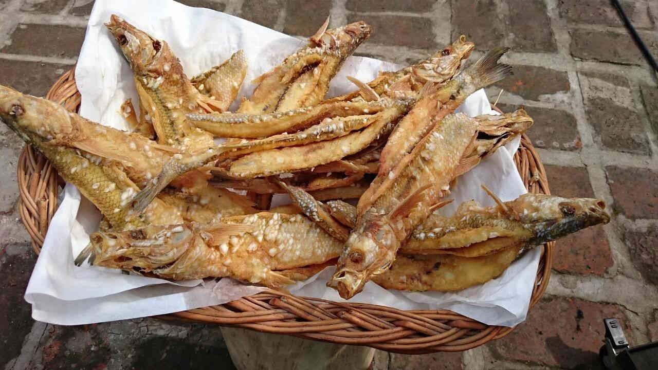 Receta de asador: pejerrey frito