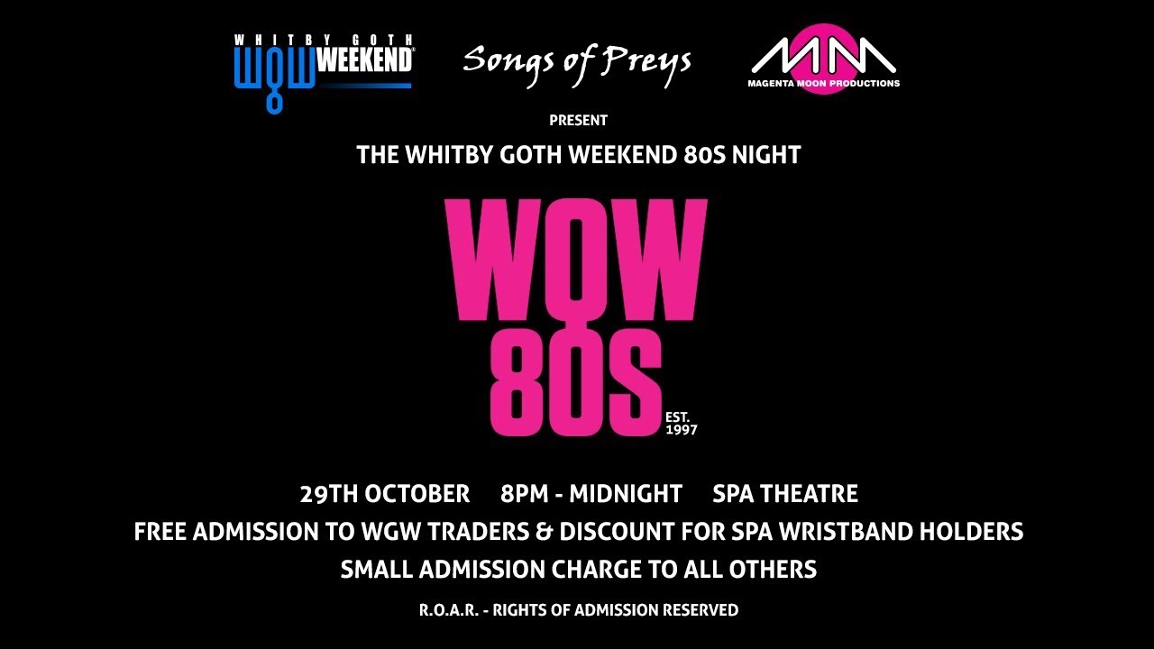 The WGW 80s Night