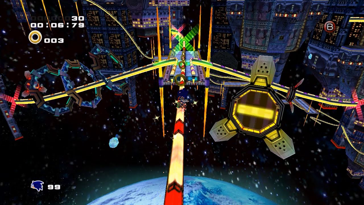 Sonic Adventure 2 - Final Rush (Mission 1, A-Rank, 23330 points)
