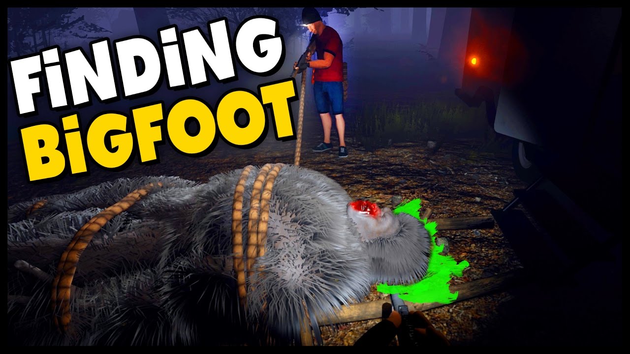 Finding Bigfoot - BIGFOOT CAUGHT & BIGFOOT CAGED! Multiplayer Gameplay w/Blitz - Bigfoot Sighting
