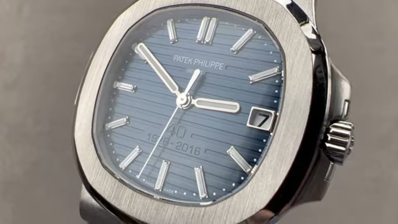 Patek Philippe Nautilus PLATINUM 5711/1P-001 40th Anniversary Patek Philippe Watch Review