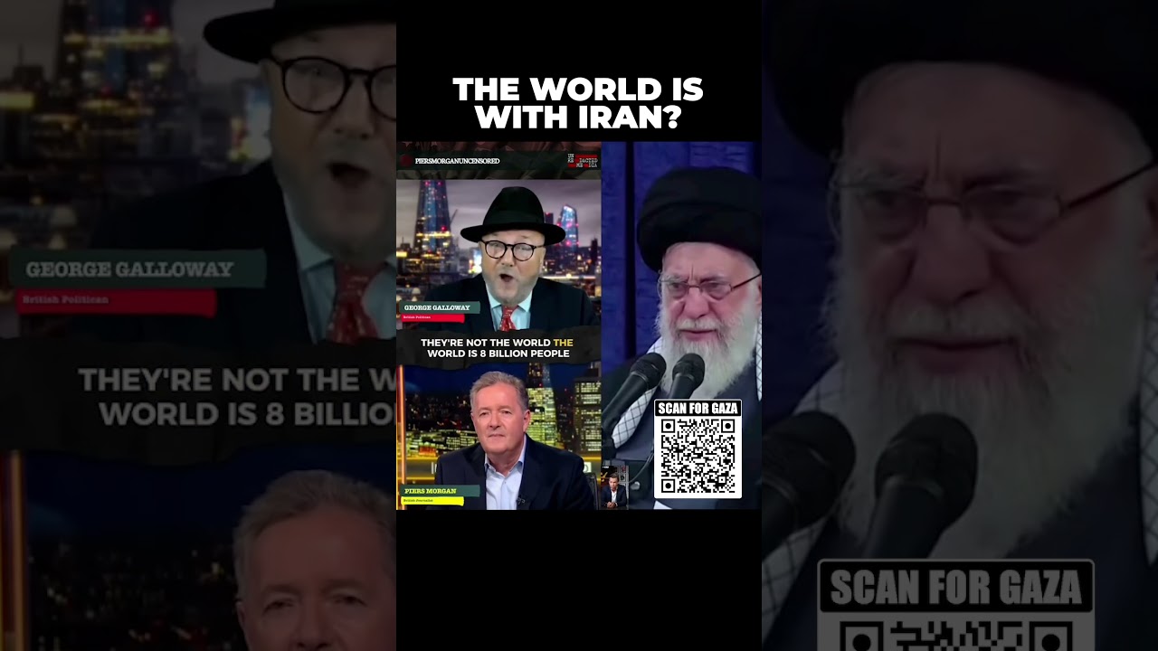 [DEBATE] The World Is With Iran? - George Galloway OWNS Piers Morgan!