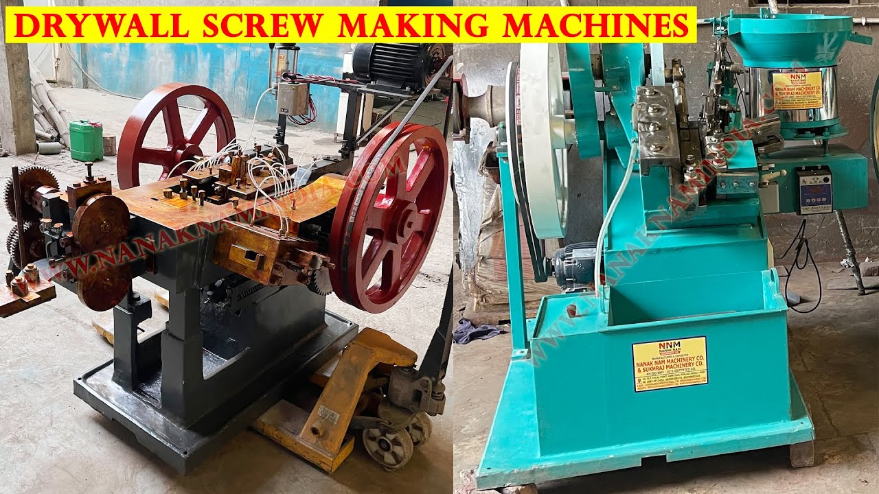 Full Automatic Screw Making Machine 😍👌 | Screw Making Machine Price | Drywall Screw Business | Screw