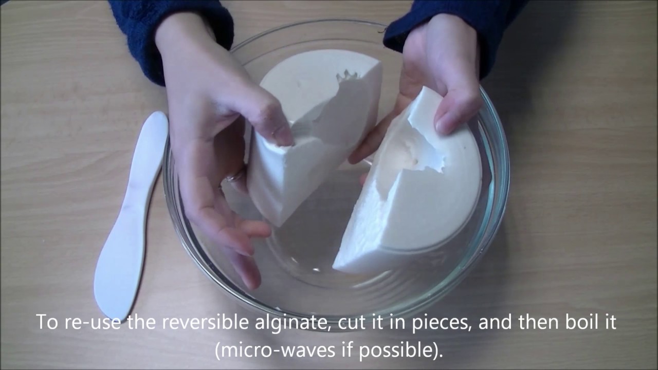 Reversible Moulding Alginate