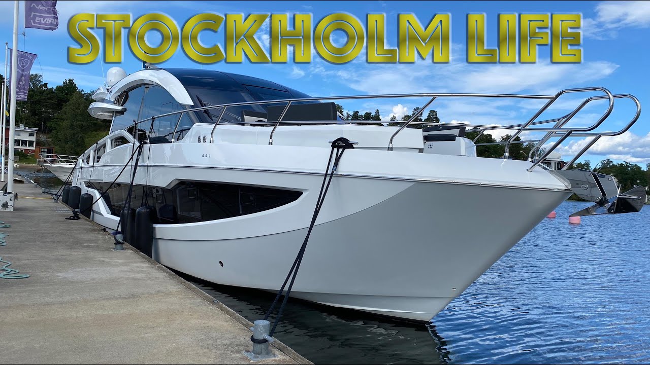 Är detta Sveriges lyxigaste båt? Yacht Galeon 650 skydeck