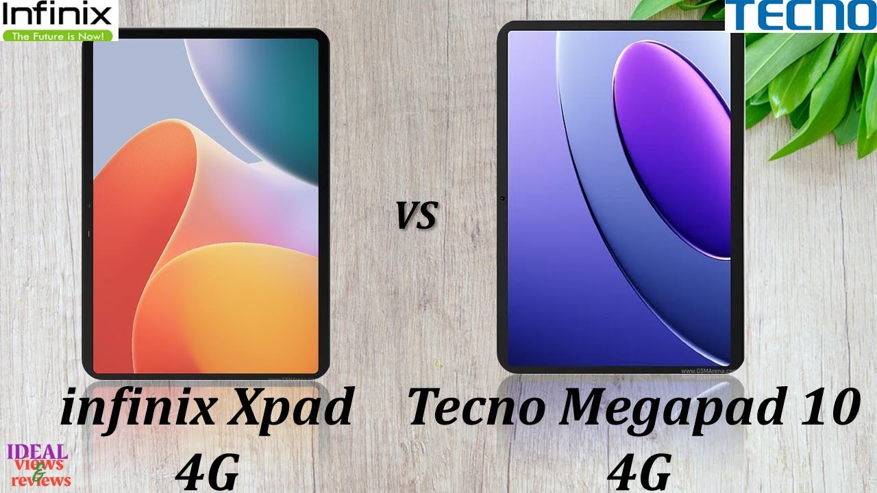 infinix XPad 4G vs Tecno Megapad 10 4G