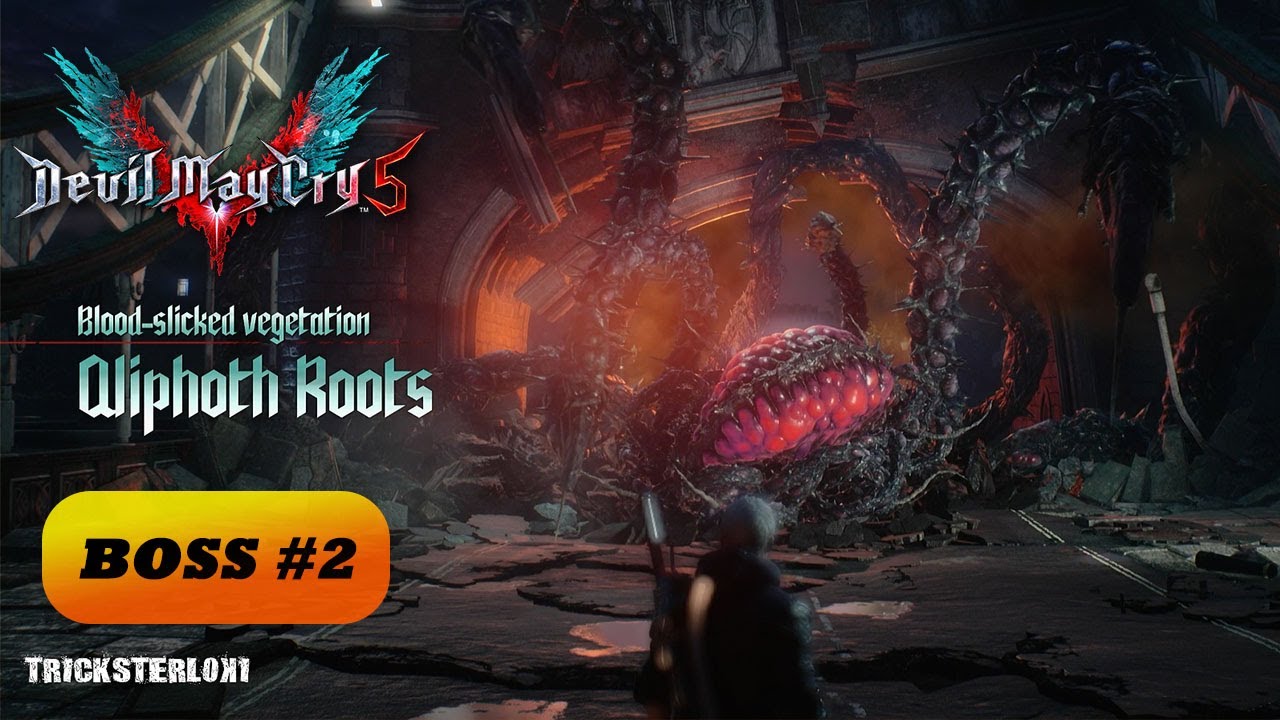 QLIPHOTH ROOTS boss fight in DMC 5