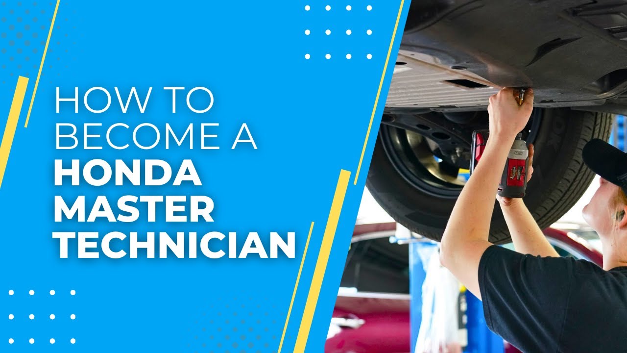 How to Become a Honda Master Technician!