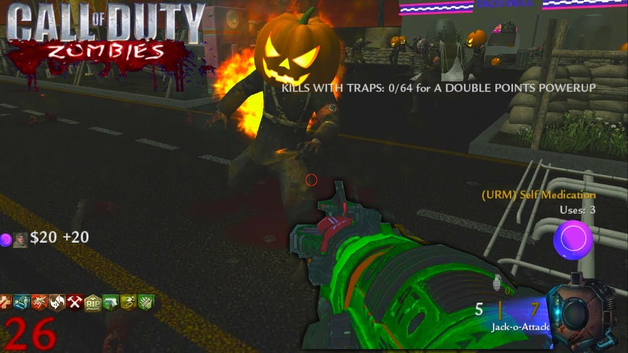TACO HELL CUSTOM ZOMBIES CON NUEVOS PERKS Y ARMA ESPECIAL | WORLD AT WAR CUSTOM ZOMBIES