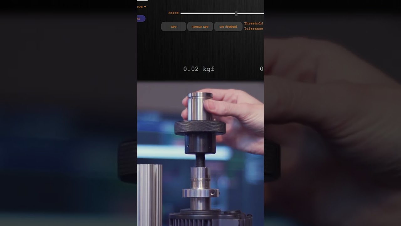 Measuring Weights With a Force Sensing Motor