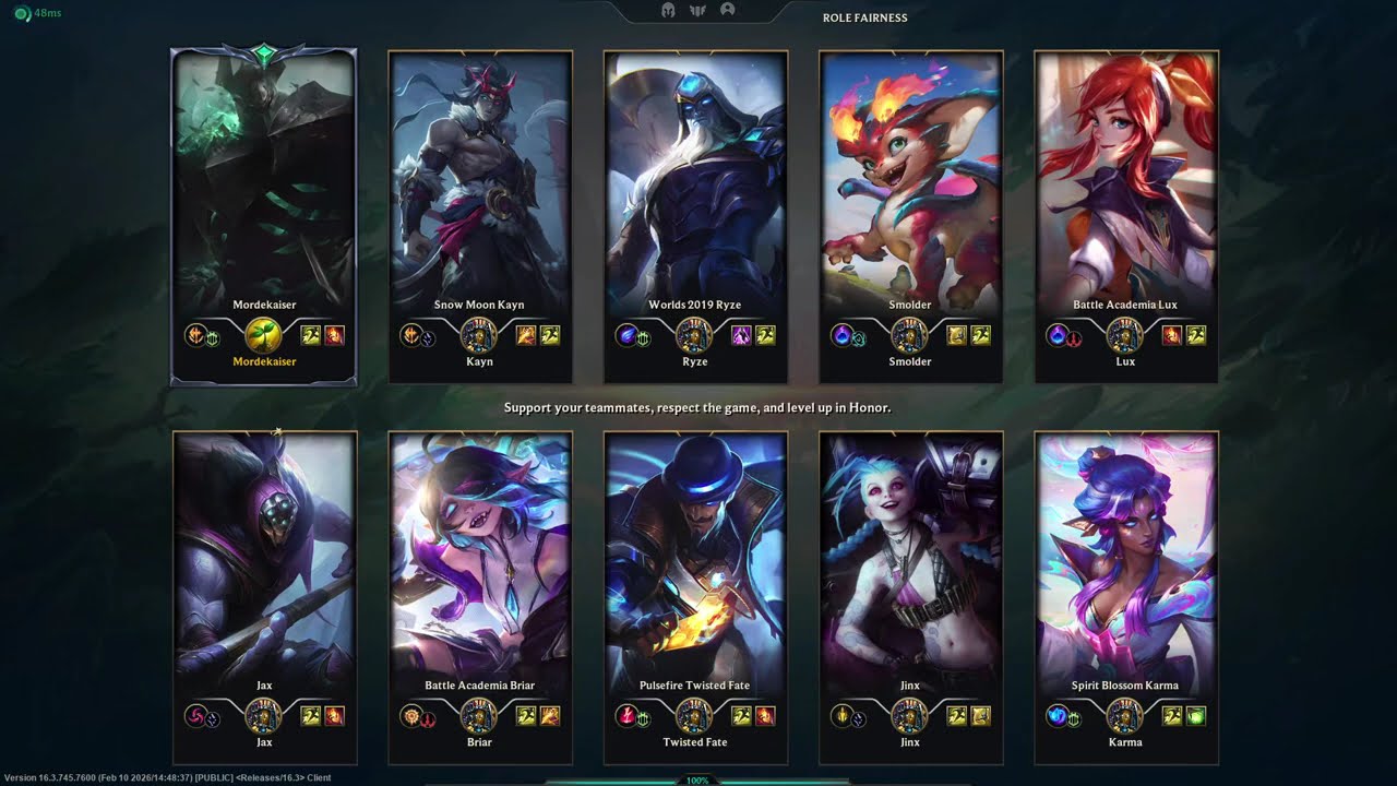 League Journey #346