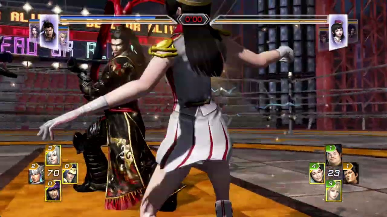 無双OROCHI2 ultimate 大喬・小喬(DLC衣装) 敗北集 orochi3u DaQiao&XiaoQiao(Dynasty Warriors)
