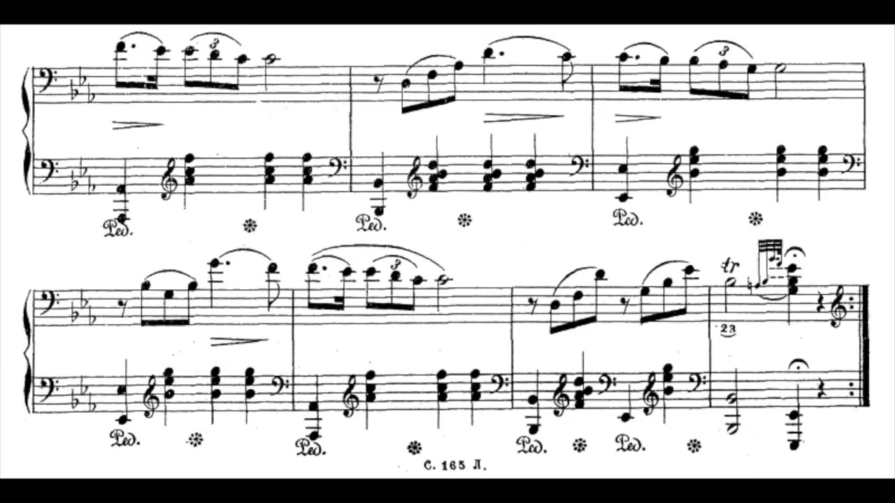 A Maiden's Prayer Piano with Sheet Music
