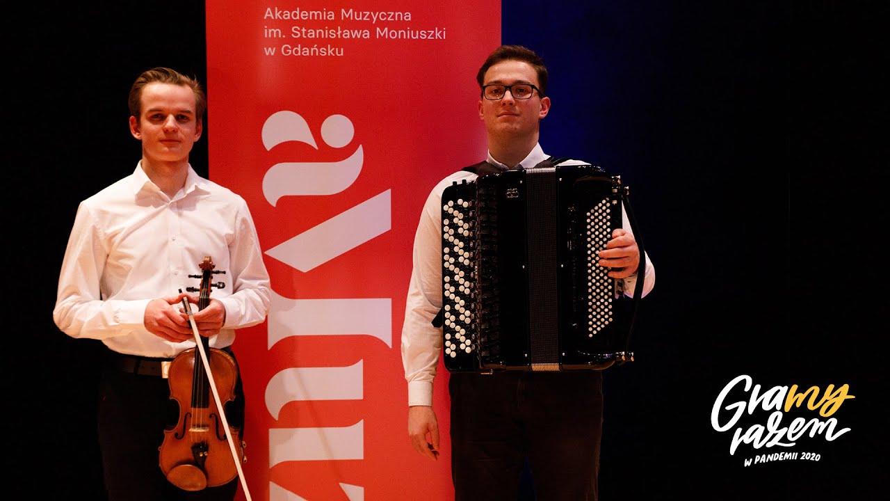 GRAMY RAZEM w pandemii 2020 #2 | Jan Szczypiorski – skrzypce, Paweł Wiśniewski – akordeon