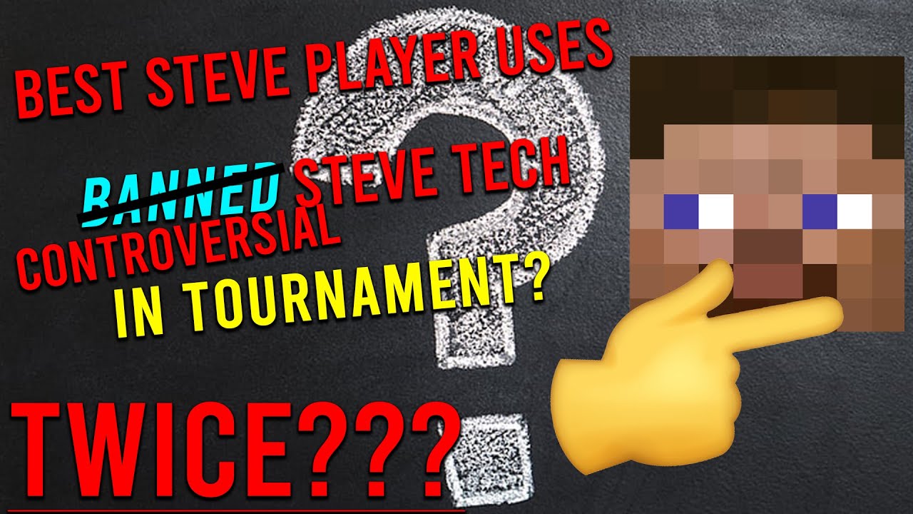 Is This A BANNED Steve Tech Used At A Major?