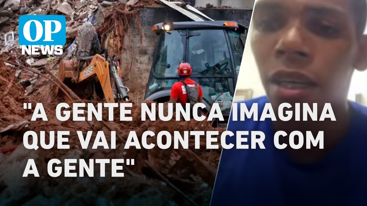 Acompanhe o relato de morador de Juiz de Fora que perdeu tudo após chuvas no município | OP NEWS