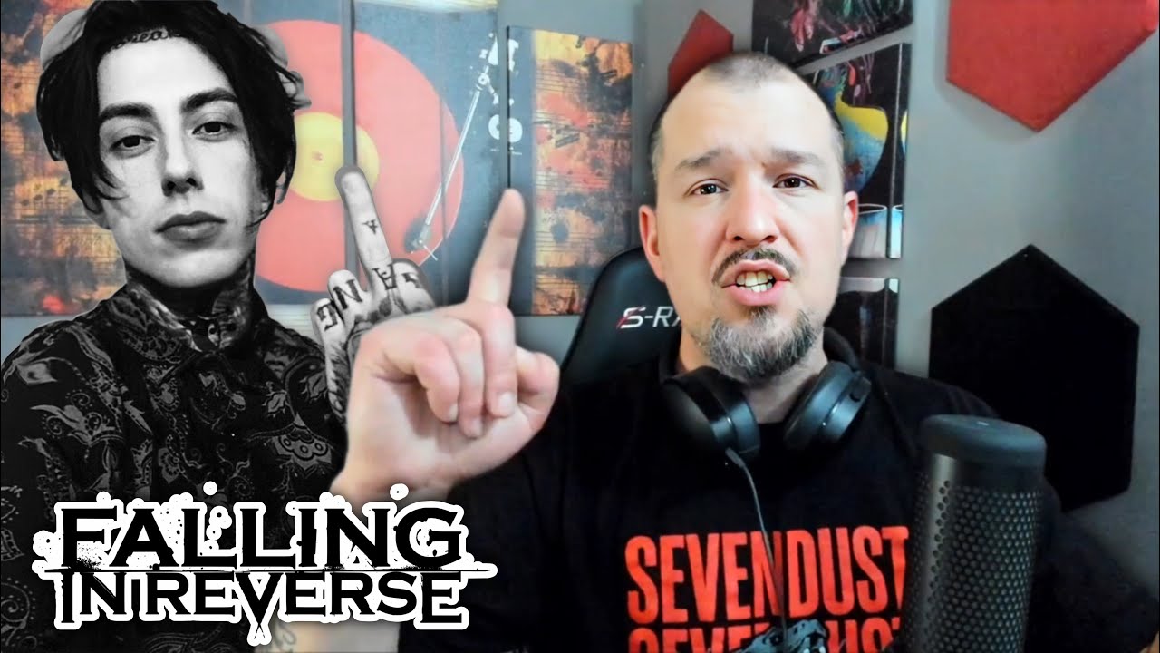 OK. I’M A FAN. | Falling In Reverse - I’m Not A Vampire | First Ever Reaction!