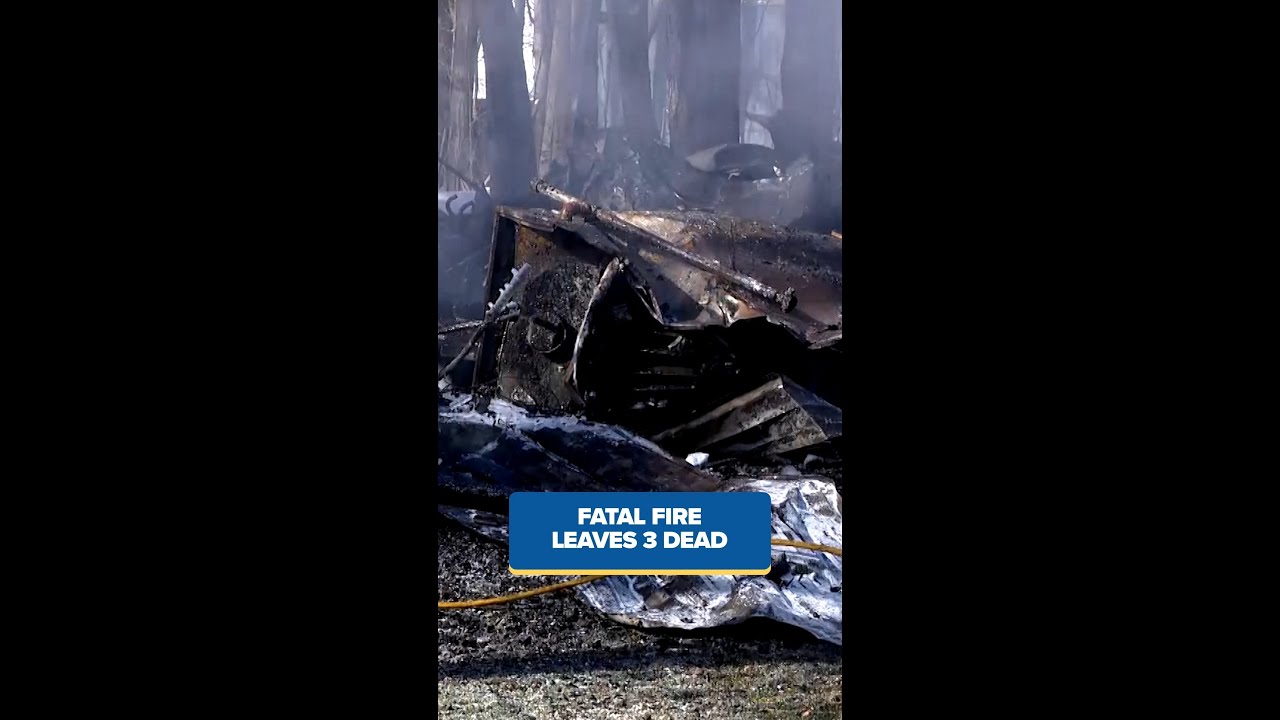 Fire leaves 3 dead, reports showing pharmacy 