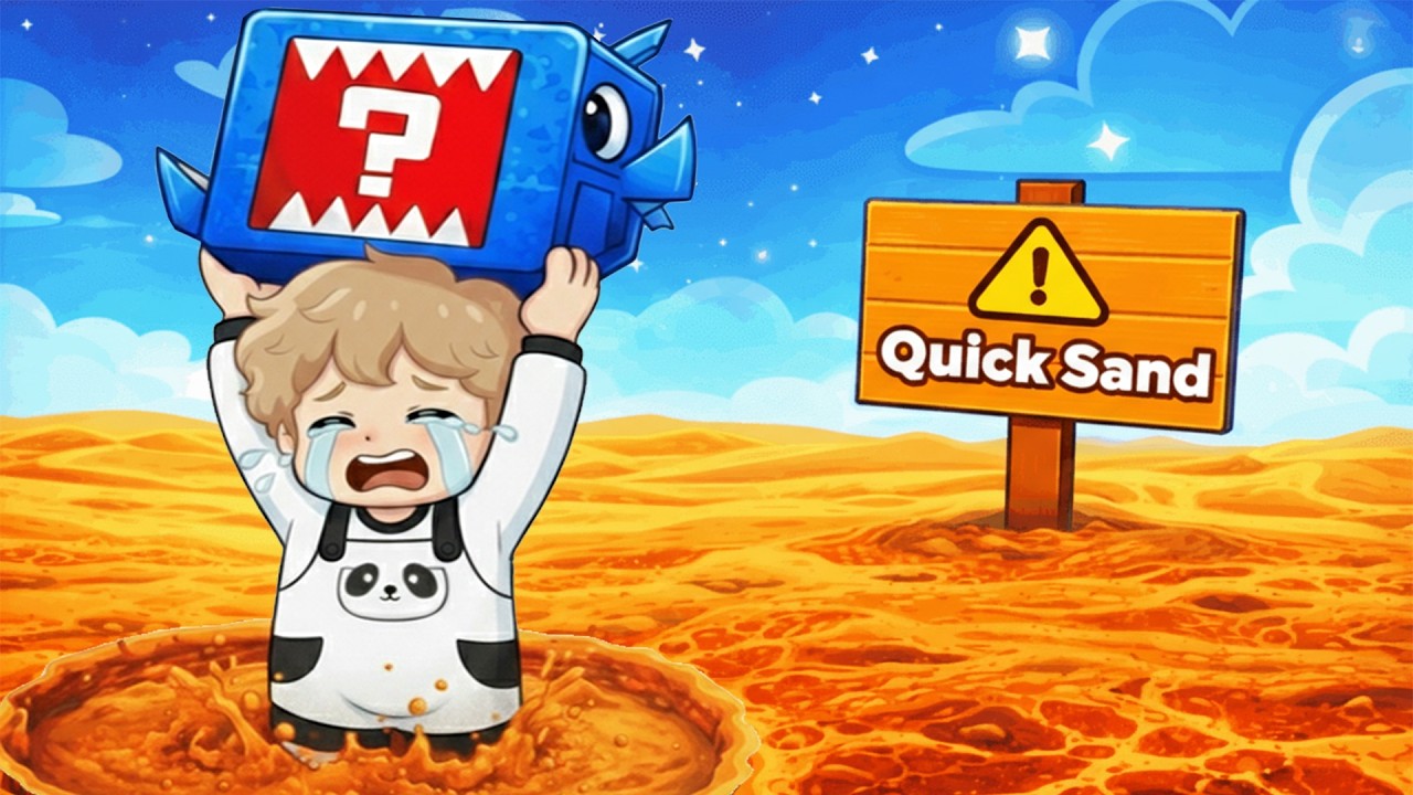 Saving BRAINROTS From DEADLIEST Quicksand in Roblox! 😨