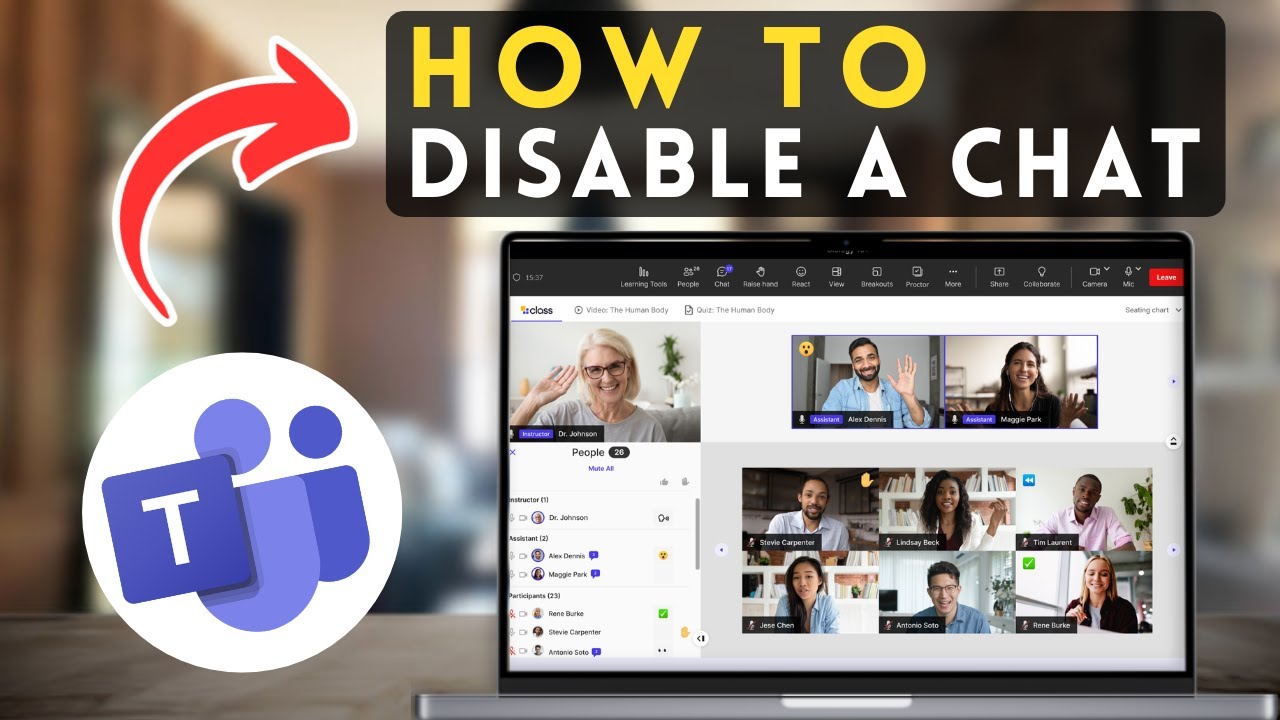 How to Disable a Meeting Chat in MS Teams | Microsoft Teams Tutorial (2025)