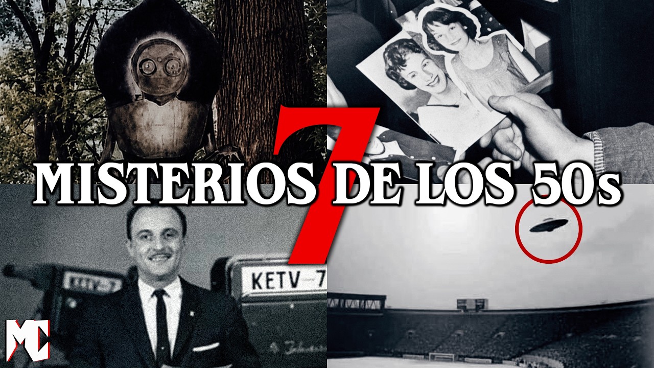 7 Misterios SIN RESOLVER de los a&ntilde;os 50s │ MundoCreepy