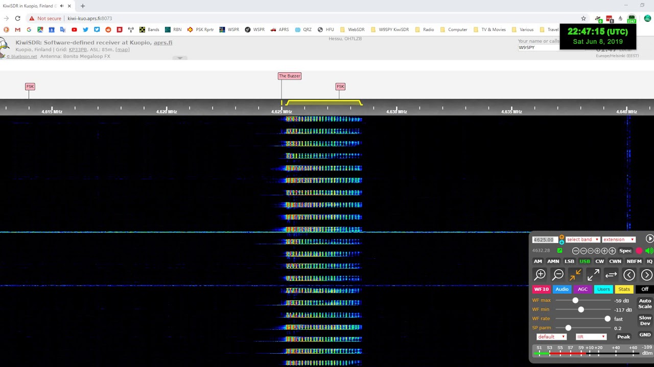 Very clear recording of UVB-76 