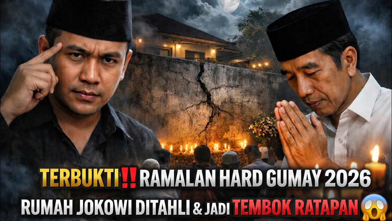 TERBUKTI‼️RAMALAN HARD GUMAY 2026, RUMAH JOKOWI DITAHLILI & JADI TEMBOK RATAPAN SOLO😱