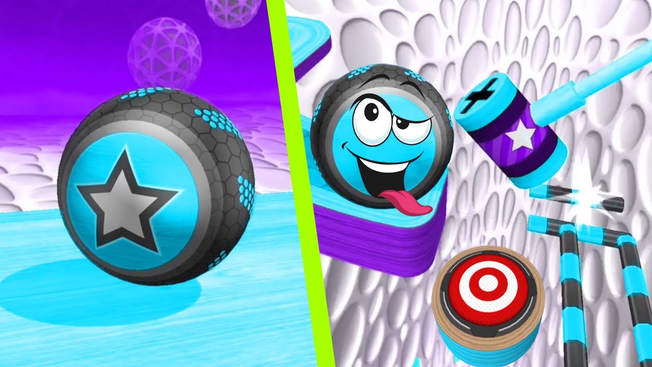 blue ball 🆚 Going balls Reverse ✅SpeedRun Ball Colors New Update 1762