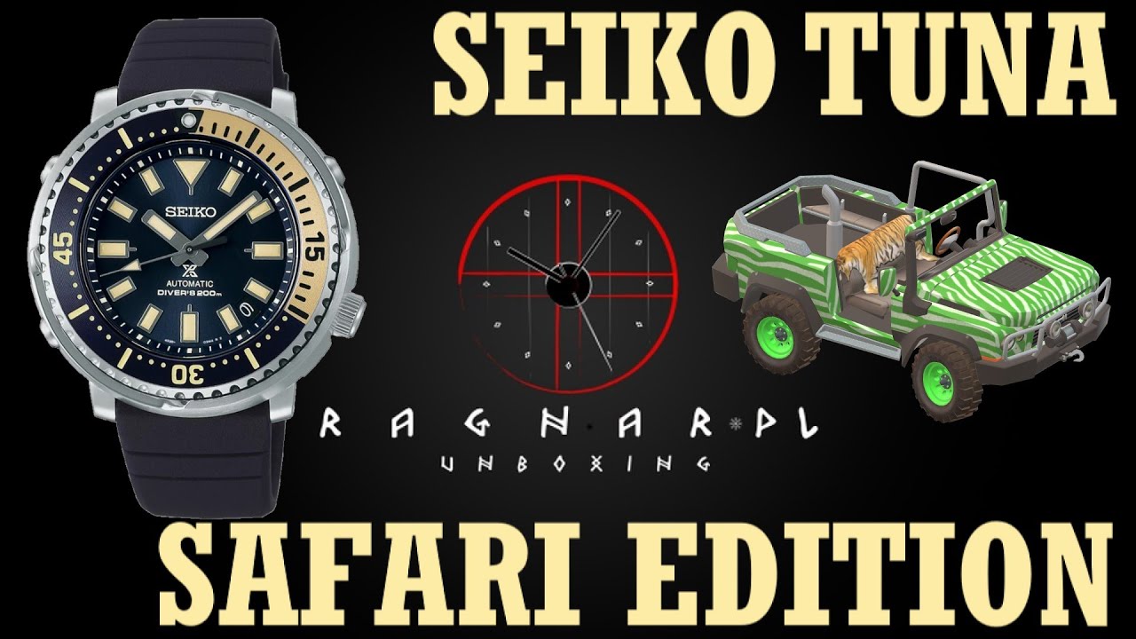 Seiko Tuna Street Series Safari Edition - kultowy model na mniejsze nadgarstki !