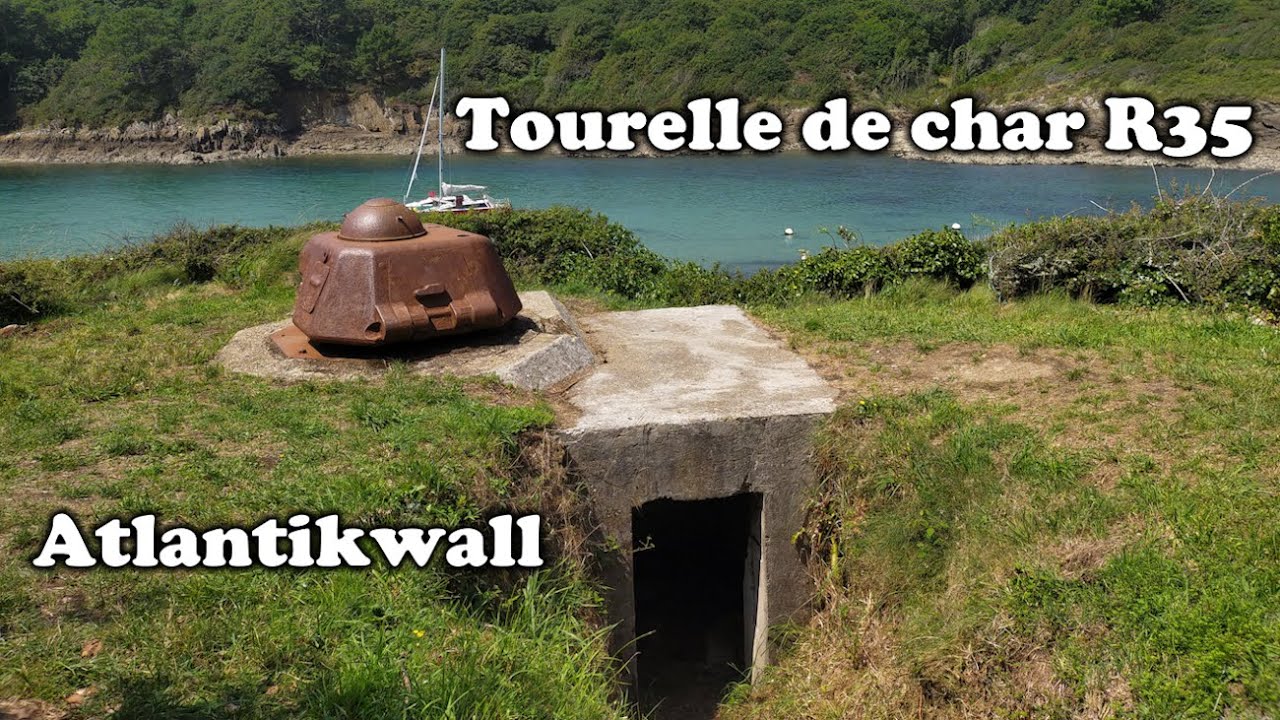 Mur de l'Atlantique | Tourelle de char R35