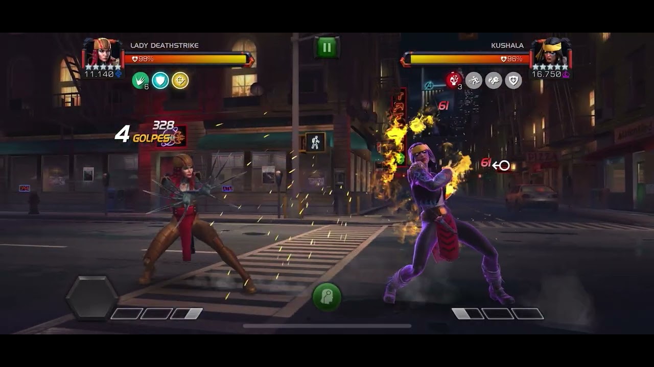 Lady Deathstrike (*****) (11140) vs Kushala (*****) (16750)