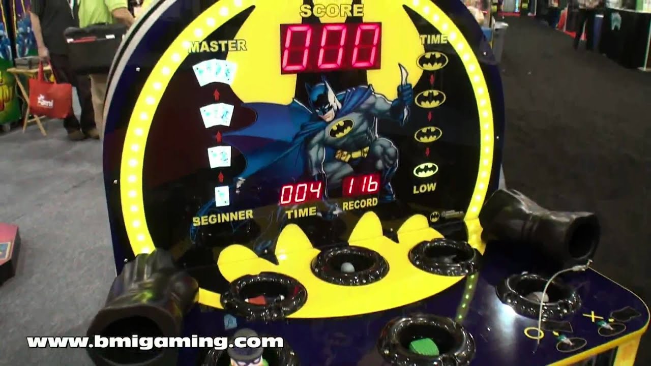 Batman Pounder Wacker Ticket Redemption Game - BMI Gaming - Coastal Amusments