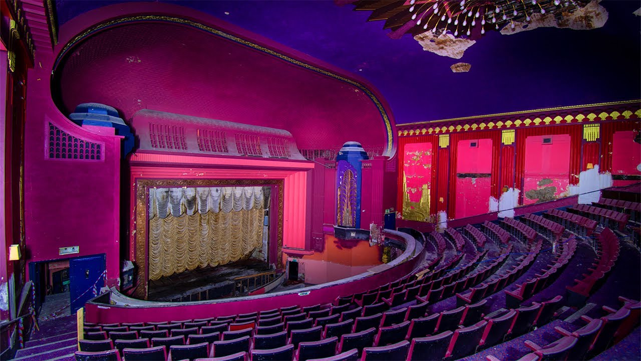 Exploring a Massive Abandoned Art Deco Cinema with Power! - Empty Entertainment #3 - UK