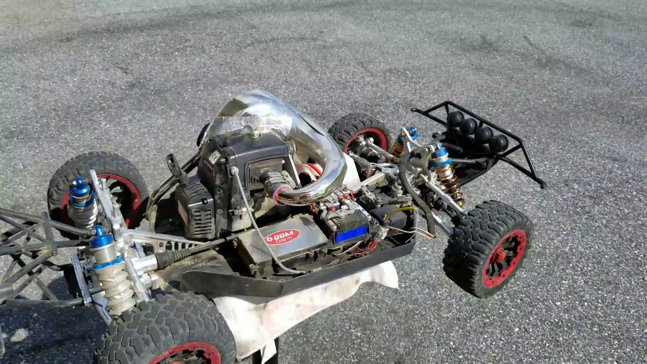 Custom Losi 5ive T 2 wheel drive burn outs
