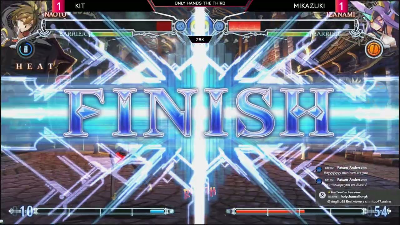 Only Hands The Third Kit Vs @LordZed745 BBCF
