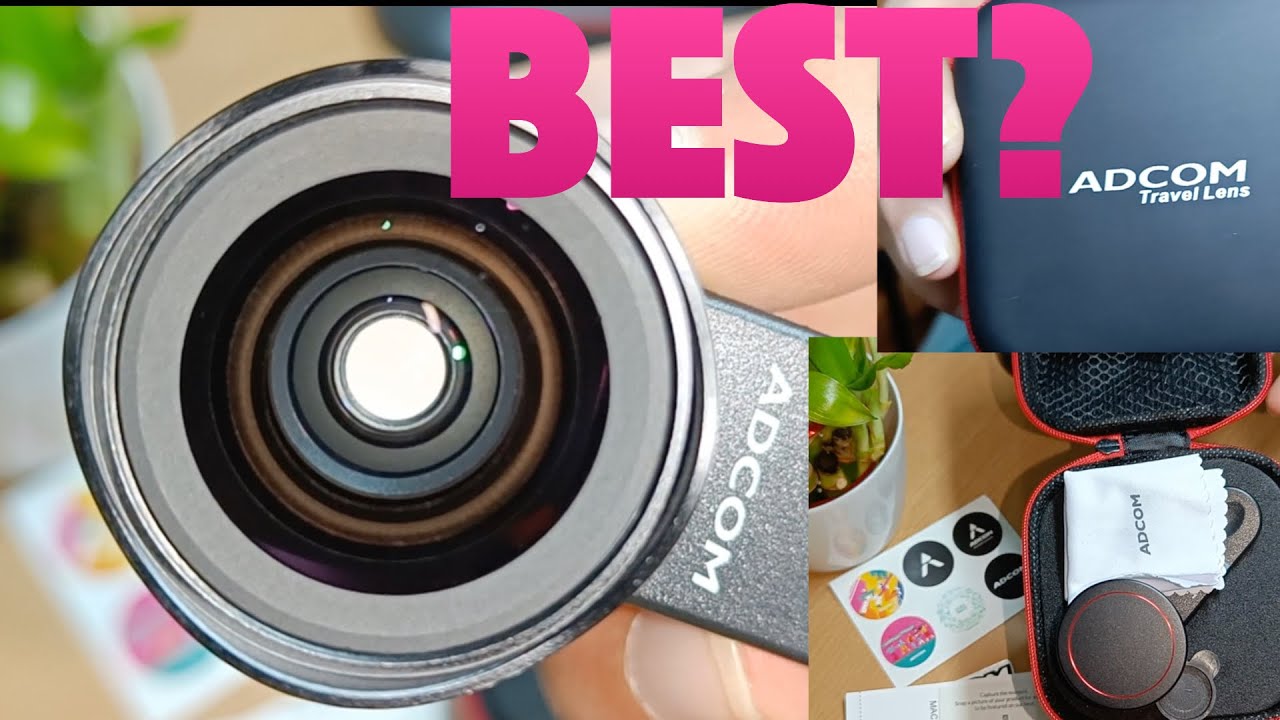 Ultimate Unboxing of ADCOM TRAVEL WIDE ANGLE Lens for Mobile Phone vlogging⚡Best? Should you buy?
