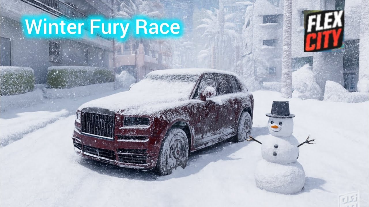 🚀 Flex City 🏙️ Winter Fury Race 🥶 Contest ⛄❄️ || FlexCity Viceonline || New Updates 🤩 New Code