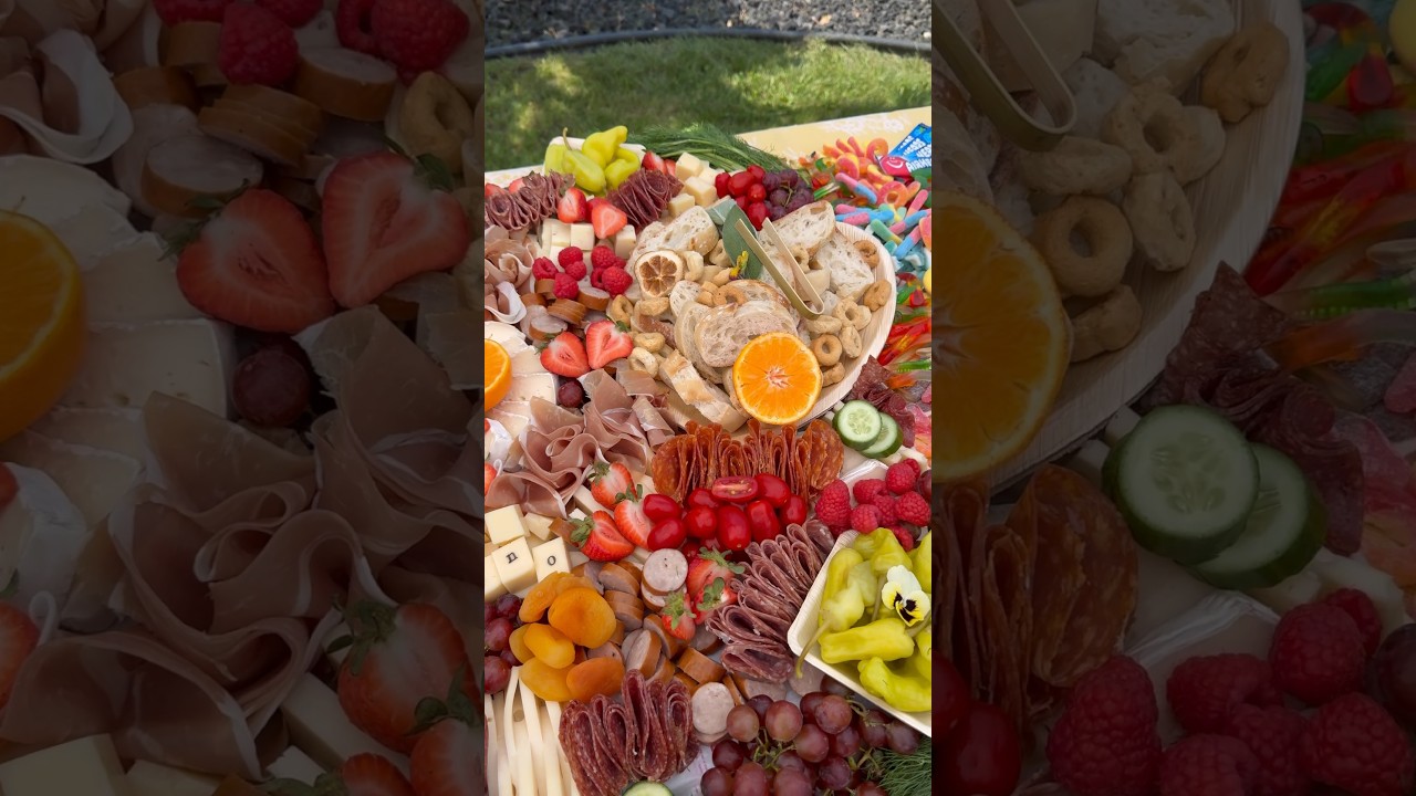 Candy & Charcuterie #charcuterie #graze #grazing #food #candybar