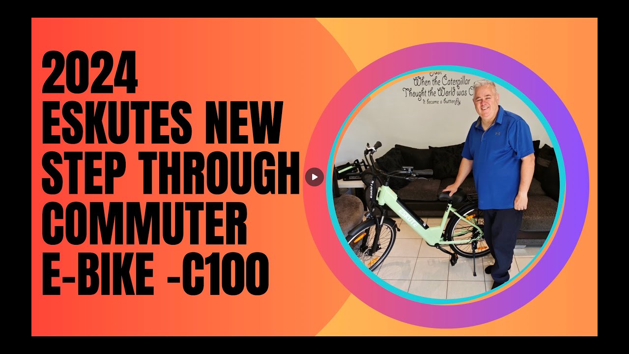 Eskute C100 the new budget friendly step through commuter e-bike for 2024! Your going to like it!