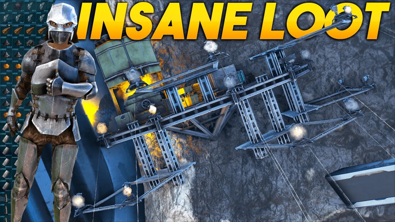 SOLO Raiding 3 Bases Online For Insane Loot - ARK