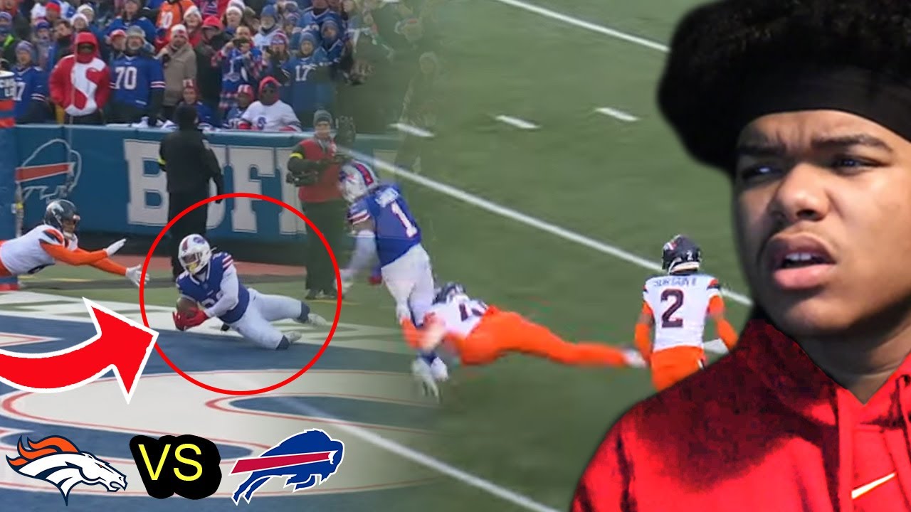 THEY MAKIN PLAYS!!! Denver Broncos vs. Buffalo Bills Wild Card Reaction